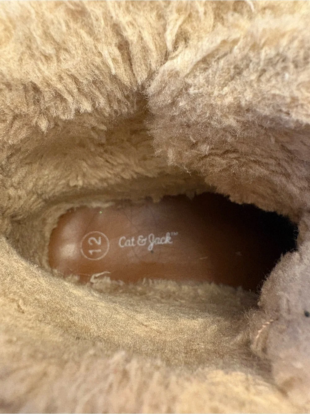 Kids Cat & Jack warm winter boots size 12